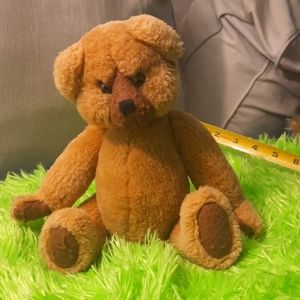 Angry brown bear toy